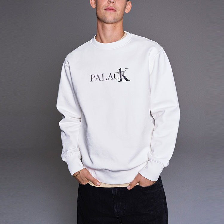 Palace X Calvin Klein Sweater 'White' 21663140-110