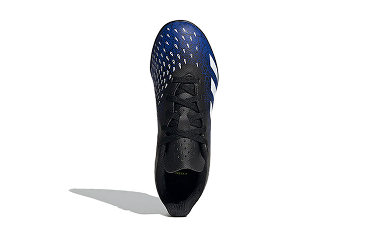 (GS) adidas Predator Freak.4 Turf Boots 'Black Blue' FY0635