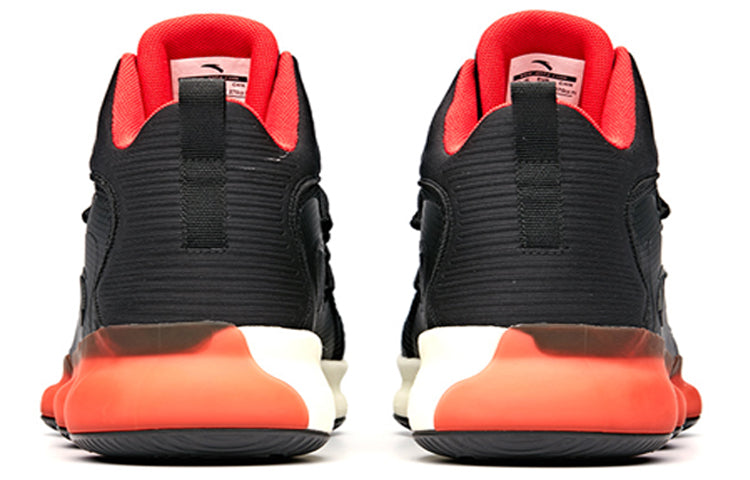 ANTA x NASA SEEED 60th Anniversary Basketball Shoes 'Black Red' 91831191-5