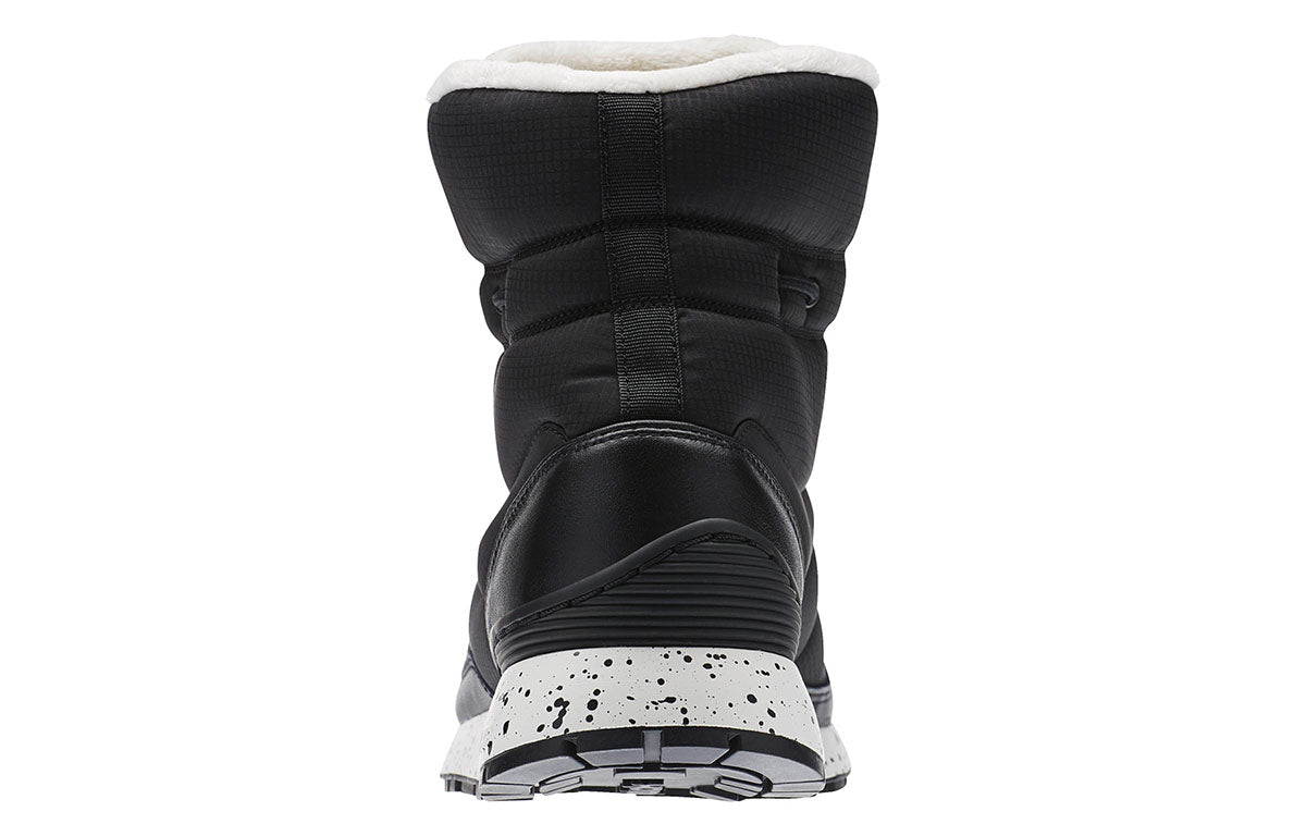 (WMNS) Reebok Gl Puff Boot Running Shoes Black/White AR0606