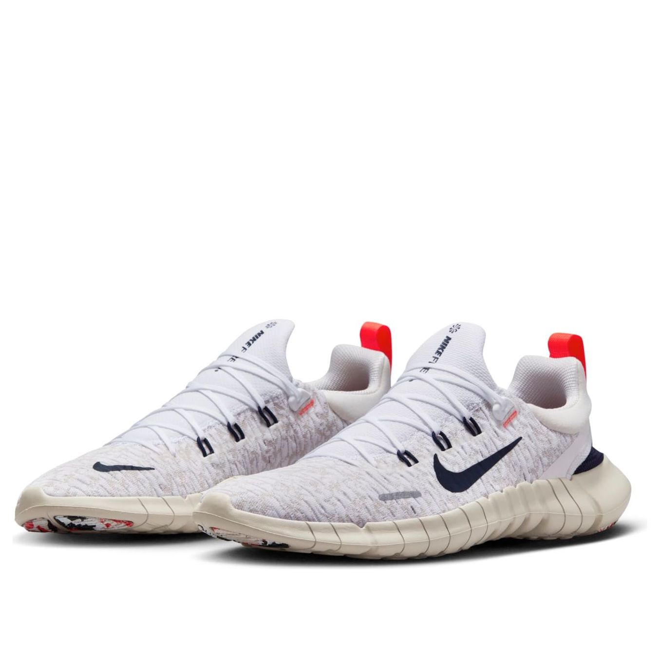 Nike Free Run 5.0 Next Nature 'White Obsidian Crimson' CZ1884-103