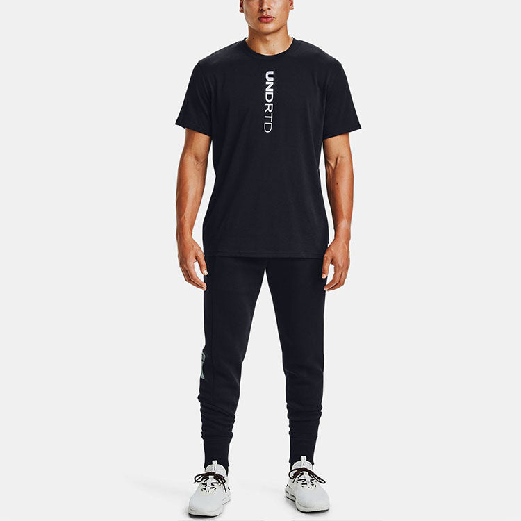 Under Armour Curry Undrtd Wordmark T-Shirt 'Black' 1356998-001