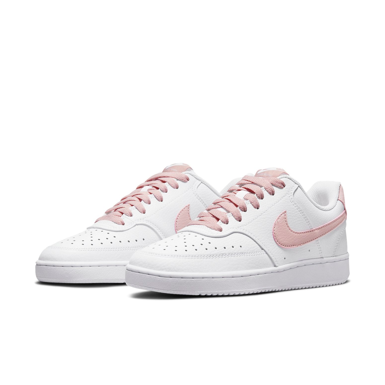 (WMNS) Nike Court Vision Low 'White Pink Oxford' CD5434-113