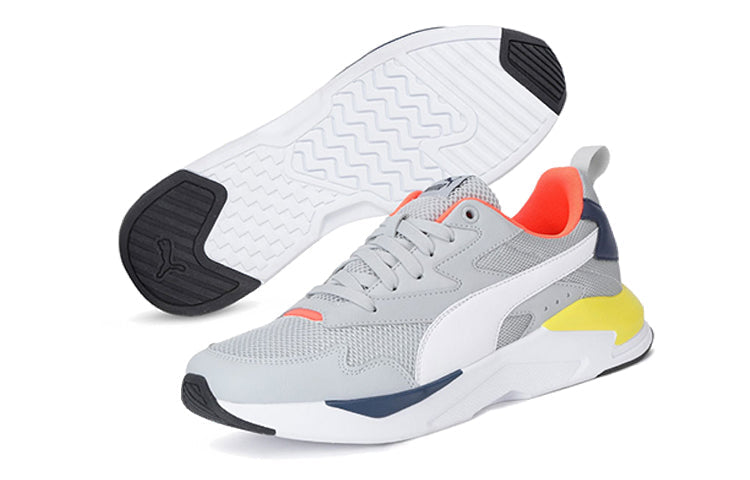 PUMA X-Ray Lite 'Gray White Yellow' 374122-09