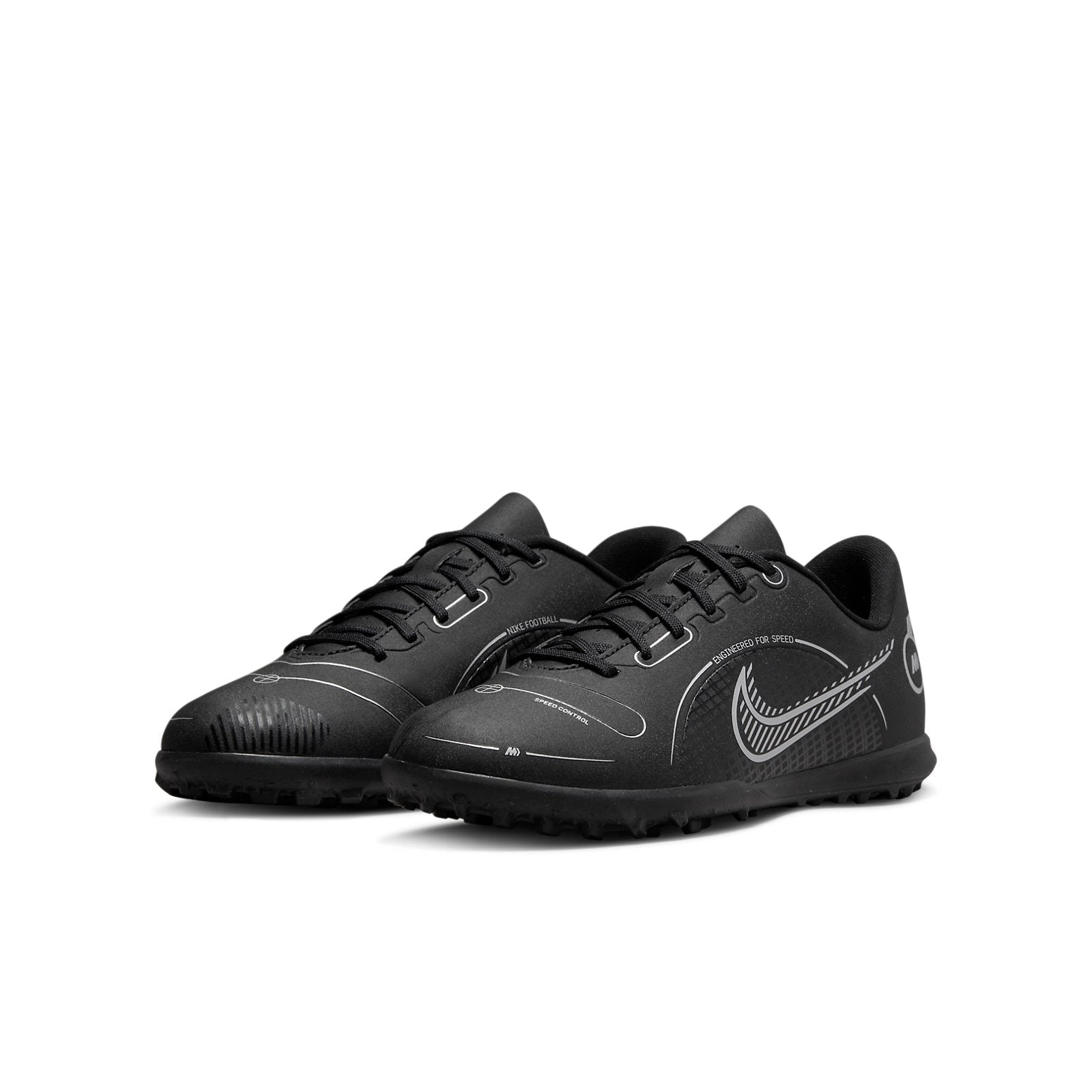 (GS) Nike Jr. Mercurial Vapor 14 Club TF Black DJ2901-007