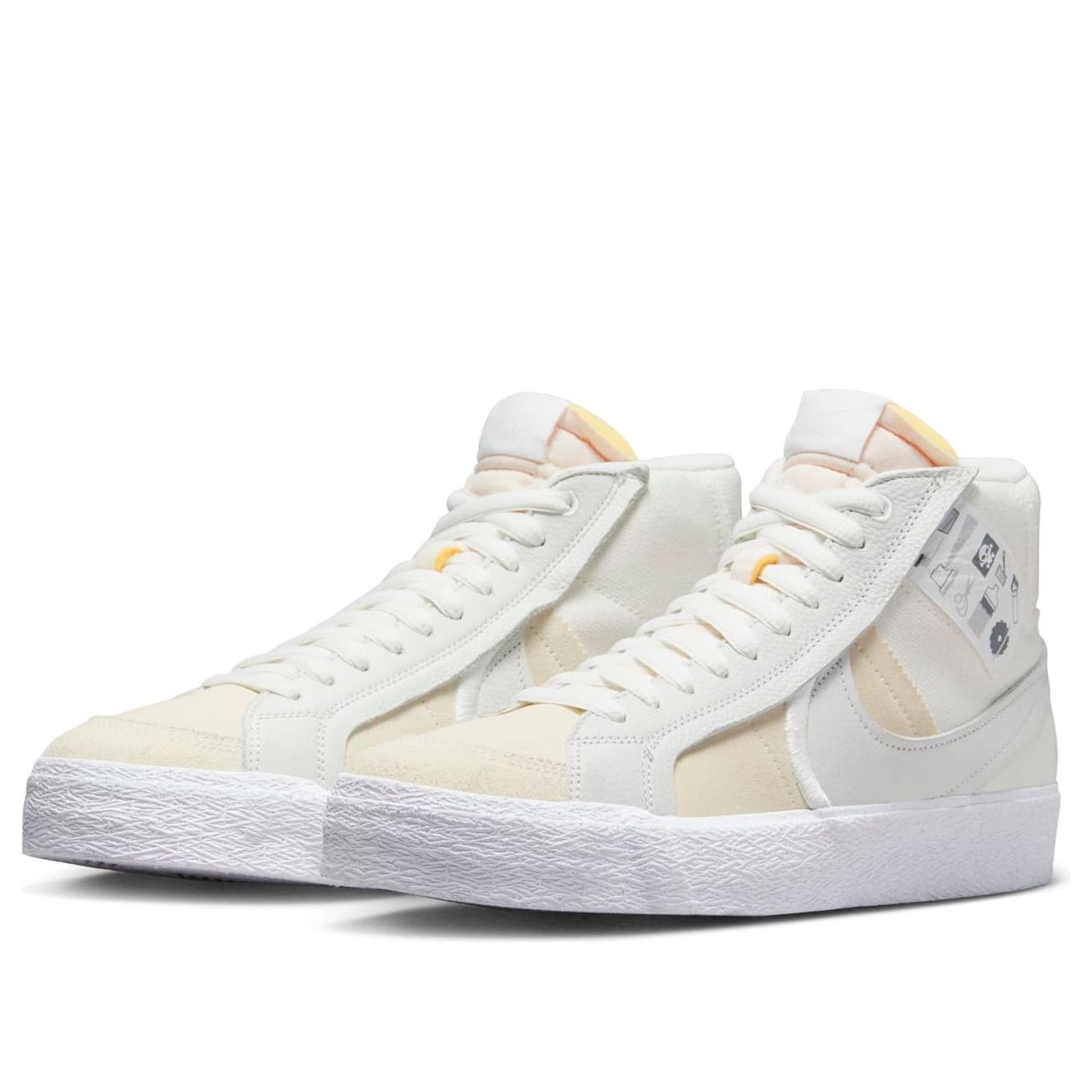 Nike SB Blazer Mid 'Warning Label' DZ7587-110