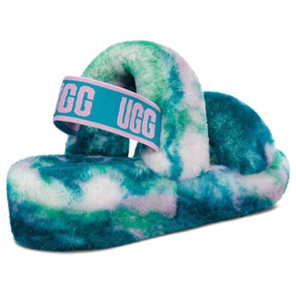 UGG Oh Yeah Slide 'Marble Aquatic Blue' 1122555-AQBL