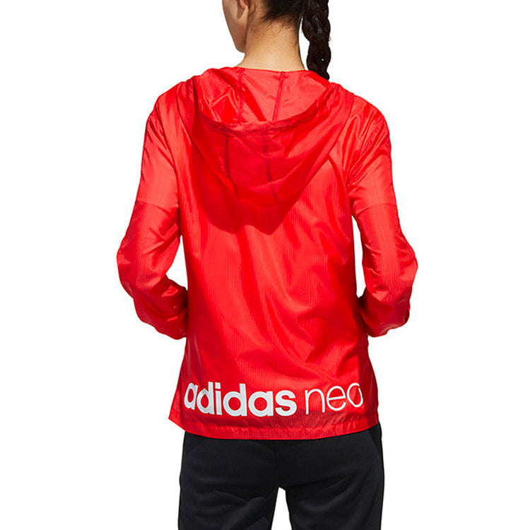 (WMNS) adidas neo Sports Jacket Red EJ7091