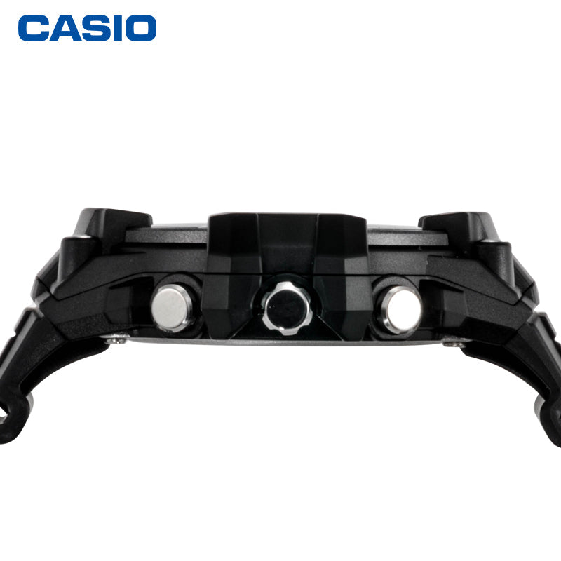CASIO Waterproof Sports Quartz Mens Black Analog MCW-100H-1AVDF