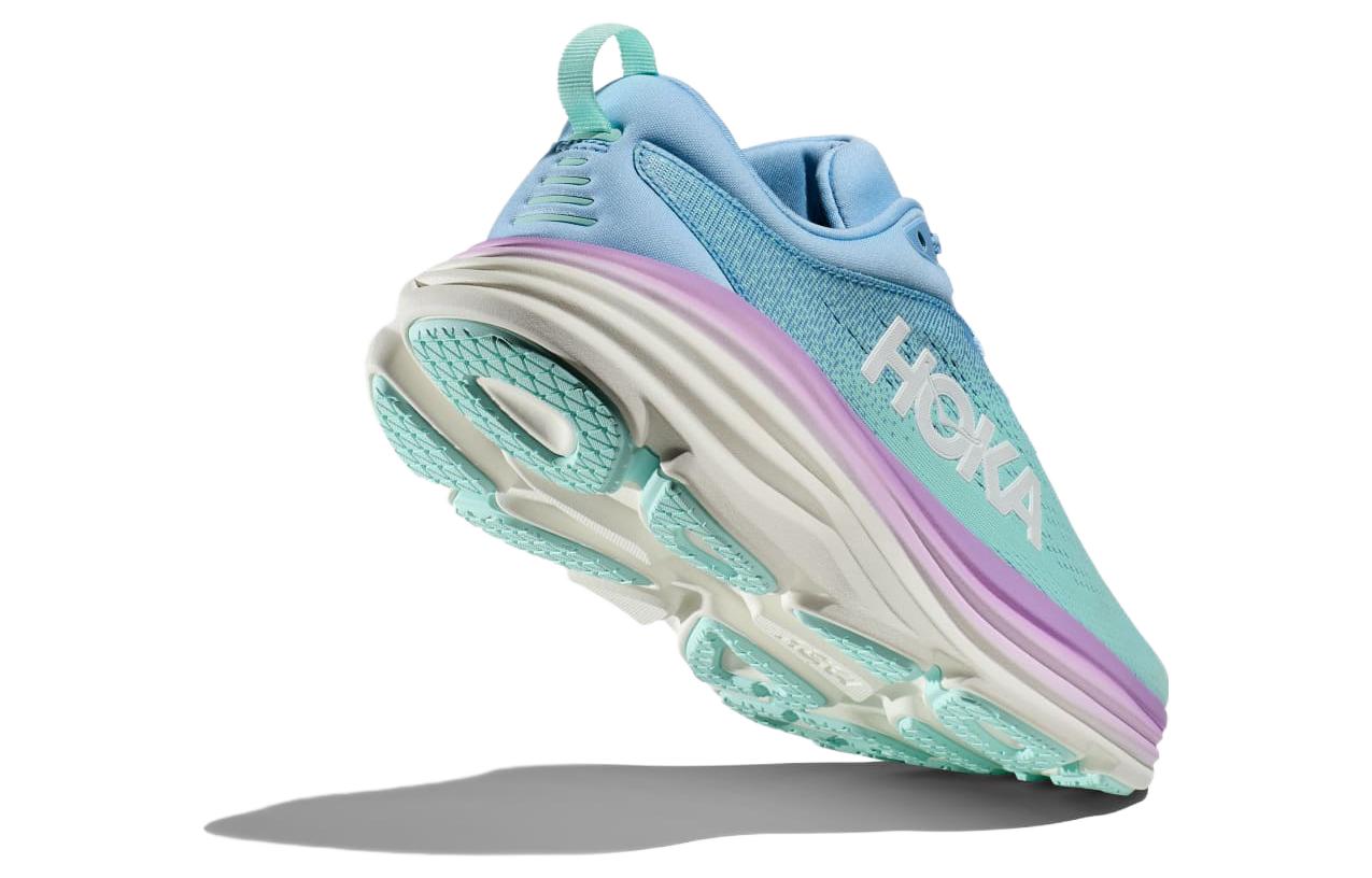 (WMNS) HOKA ONE ONE Bondi 8 D Wide 'Airy Blue Sunlit Ocean Purple' 1127954-ABSO