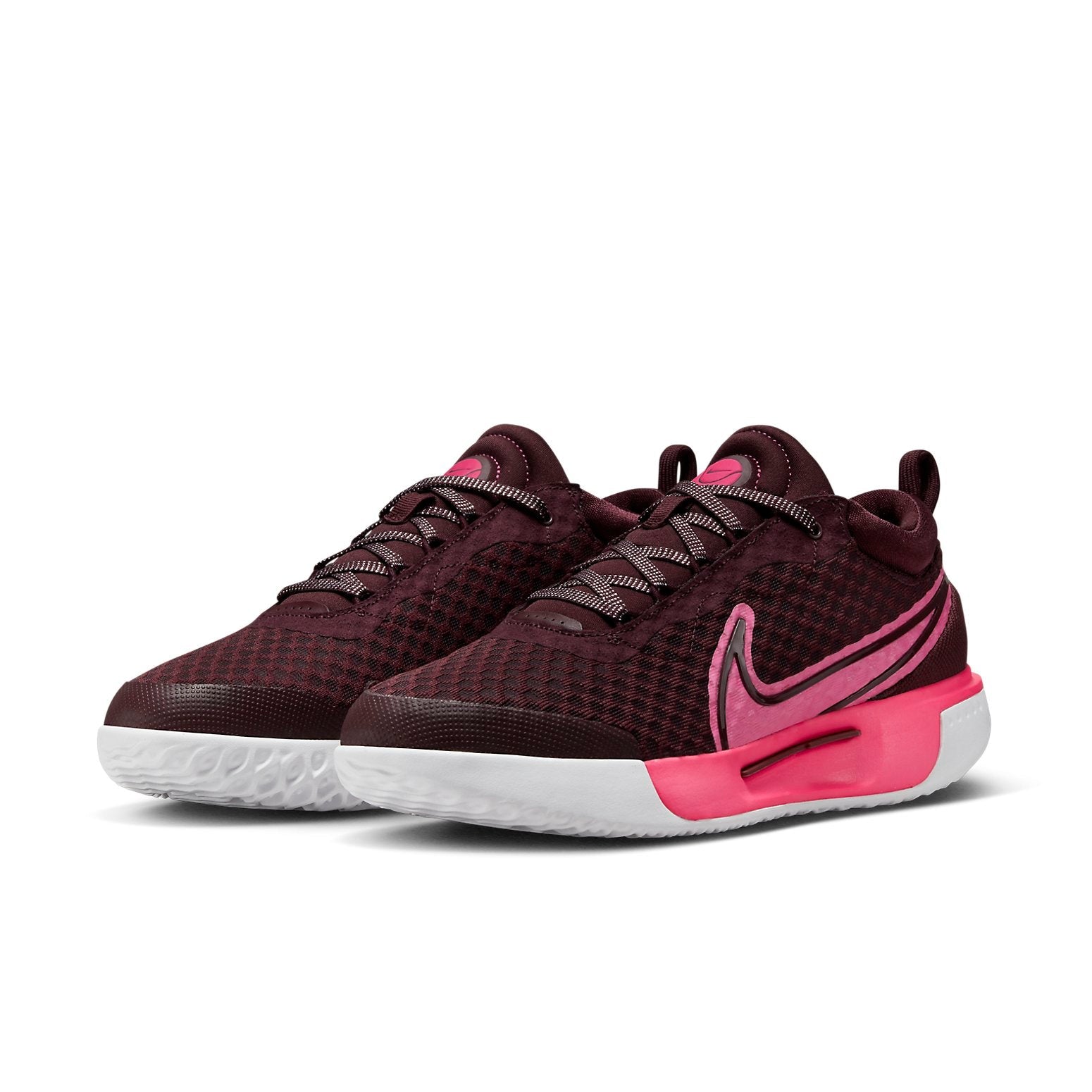 (WMNS) Nike Court Zoom Pro Premium 'Burgundy Crush Hyper Pink' DQ4683-600