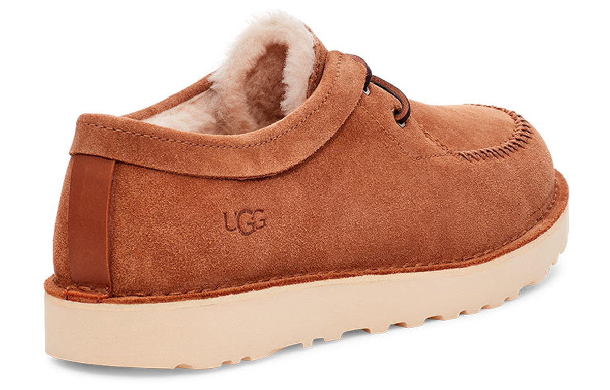 UGG Campout Lace Low Short Boots Brown 1112411-CHE