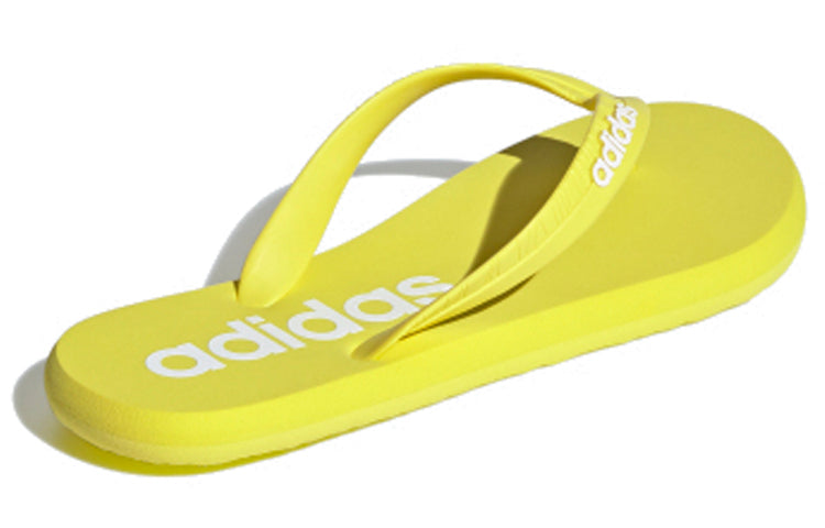 (WMNS) adidas Eezay Flip Flop Yellow Slippers FX3987