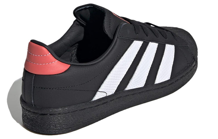(WMNS) adidas Superstar 82 'Black White Scarlet' IE3056