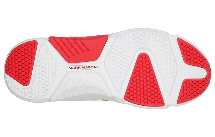 (WMNS) Skechers Mark Nason Los Angeles Block 'White Red' 68854-WMLT