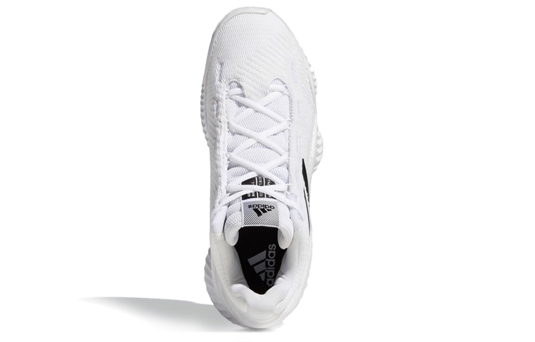 (WMNS) adidas Pro Bounce 2018 Low 'White Black' FW5748