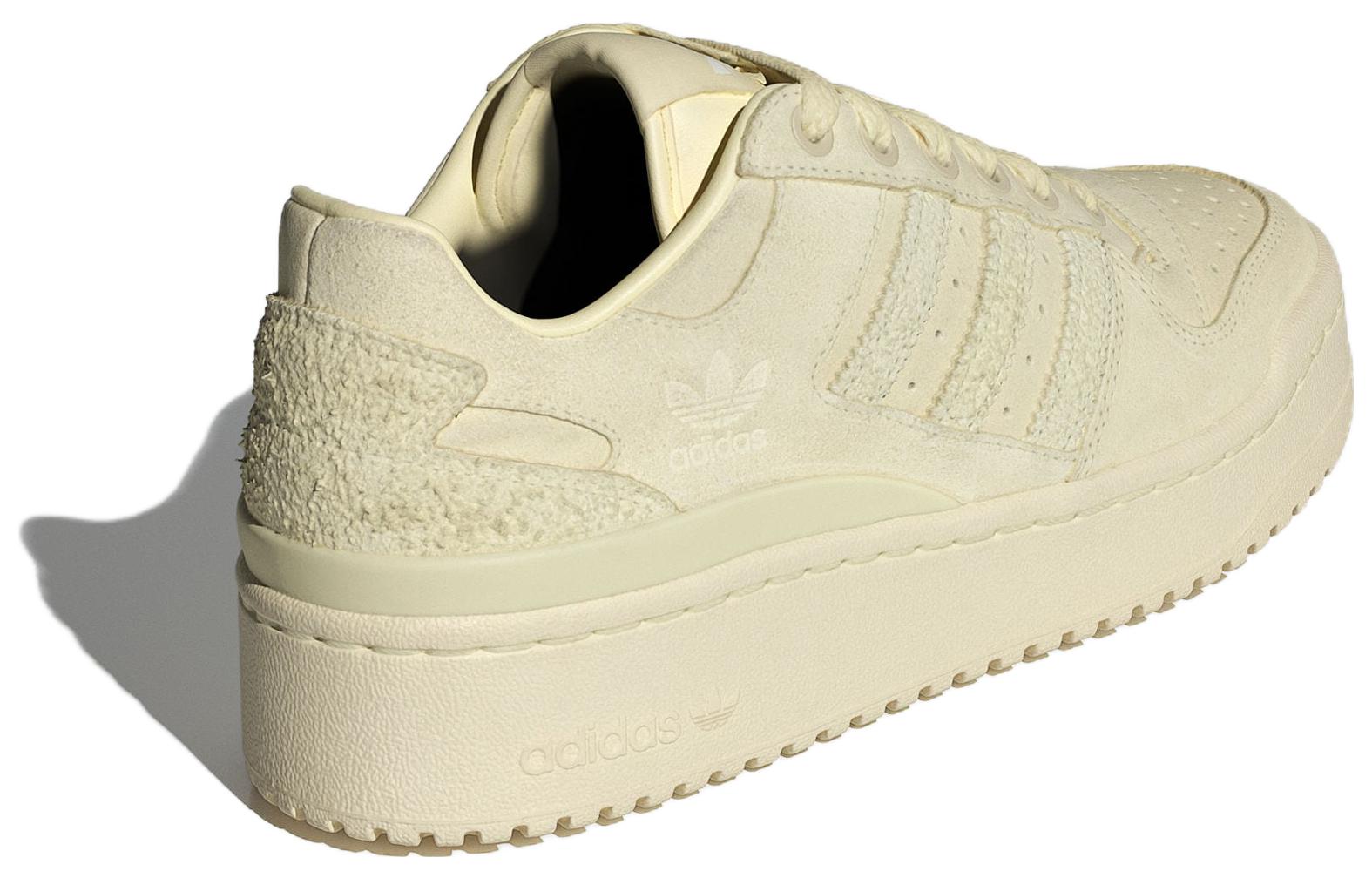 (WMNS) adidas Forum Bold Stripes 'Yellow Beige' ID3154