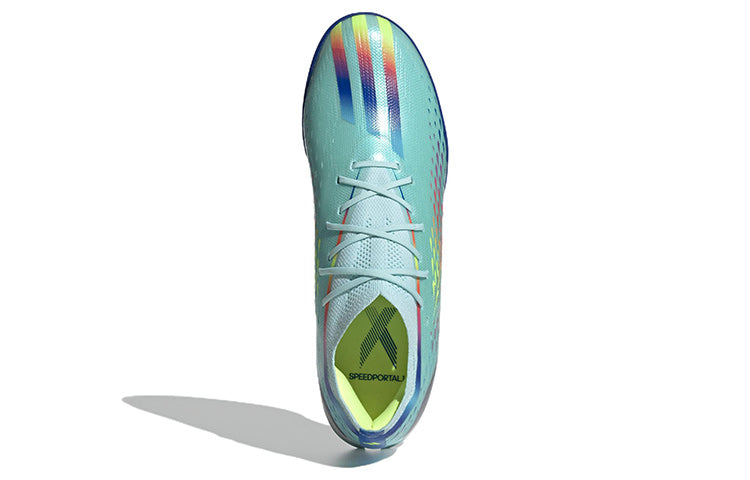 adidas X Speedportal.1 IN 'Al Rihla Pack - Clear Aqua' GW8439