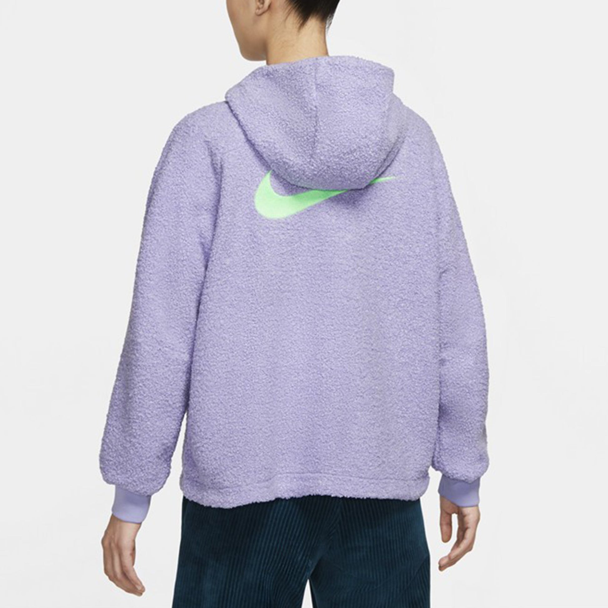 (WMNS) Nike Sportswear Zipper Sports hooded Pullover Jacket Purple DC5141-531