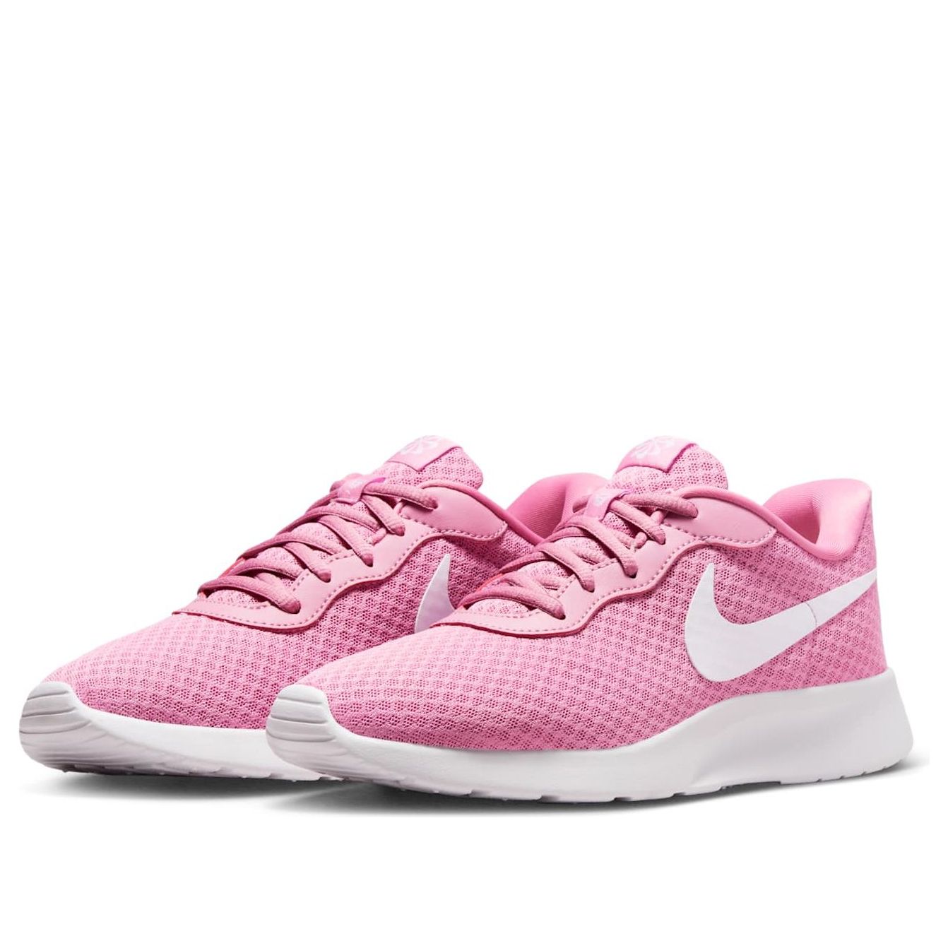 (WMNS) Nike Tanjun EasyOn 'Elemental Pink Barely Volt Black White' DV7786-601