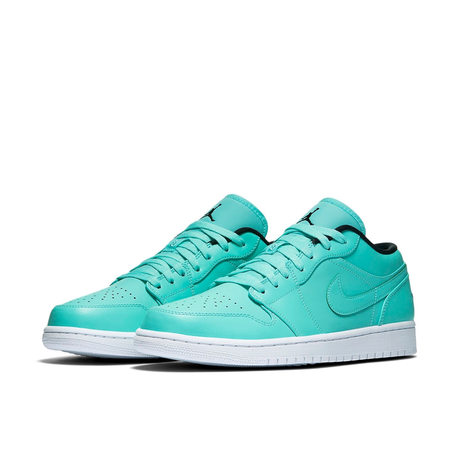 Air Jordan 1 Retro Low 'Hyper Turquoise' 553558-304