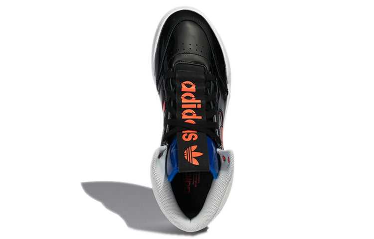 adidas originals Drop Step XLT 'Carbon Black Gray Orange' FX7684