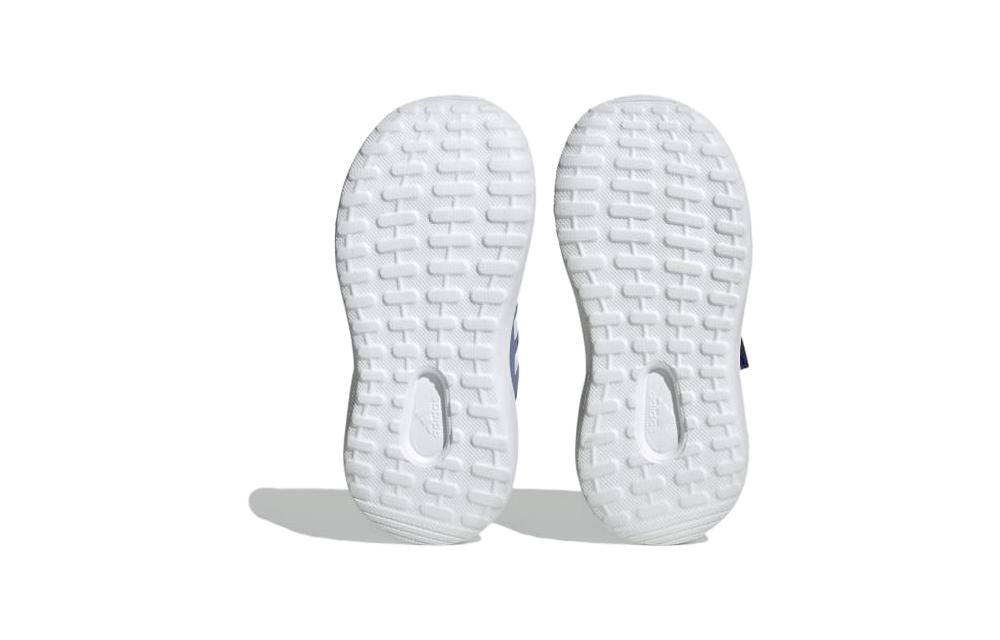 (TD) adidas LEGO x Tech Runner EL Little Kid 'White Shock Blue' HP5455