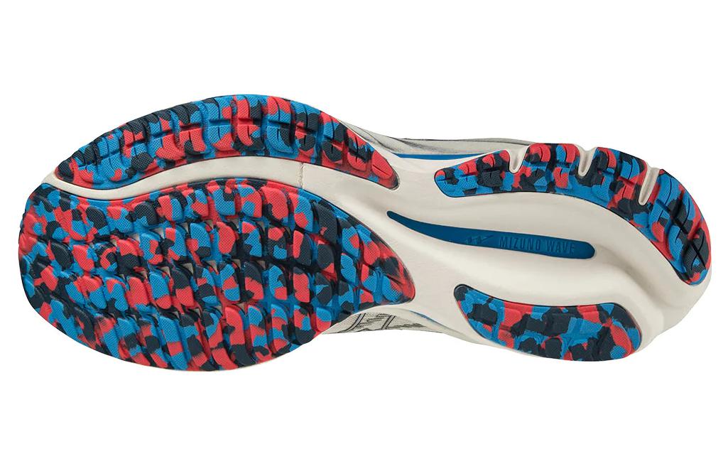 (WMNS) Mizuno Wave Rider 26 Super Wide 'White Blue' J1GD226521
