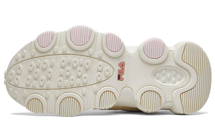 (WMNS) FILA Jagger Retro Running Shoes White/Pink T12W021104FSS