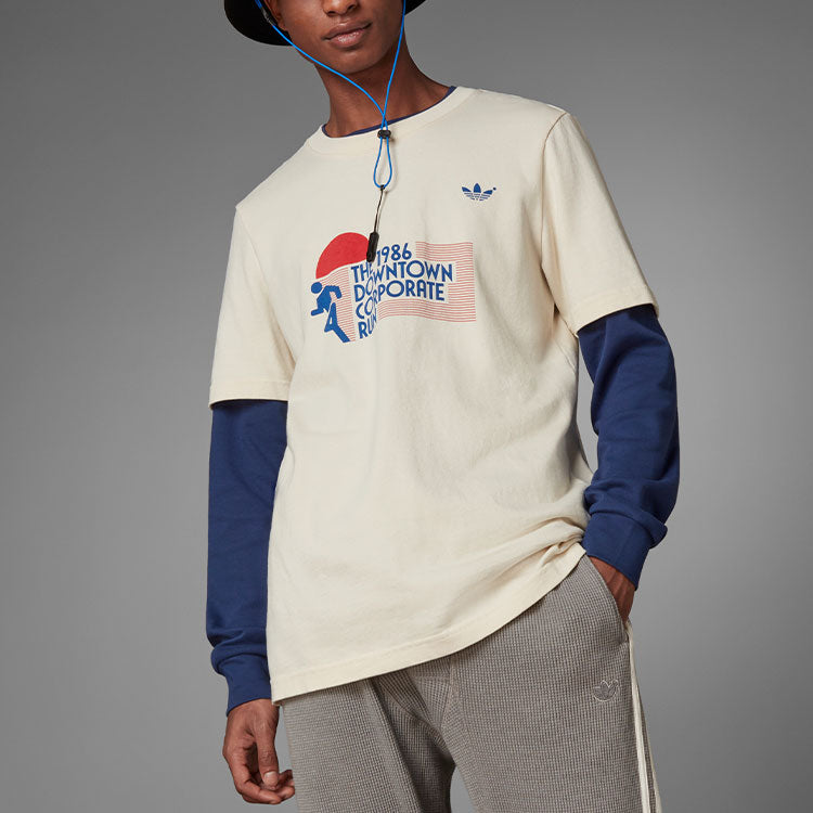 adidas originals Blue V. Loop T. Tee HD4830