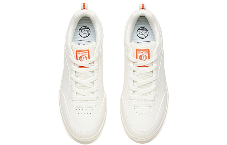 (WMNS) ANTA Skateboarding Series Sneakers 'Ivory White with Orange' 922048015-4