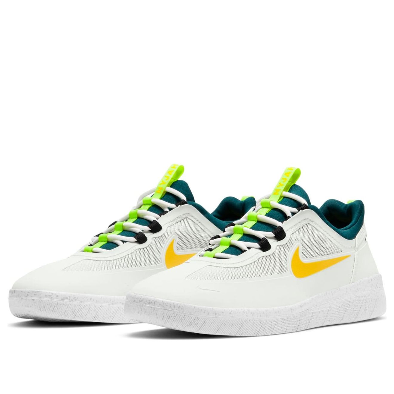 Nike Nyjah Free 2 SB 'White Geode Teal Gold' BV2078-103