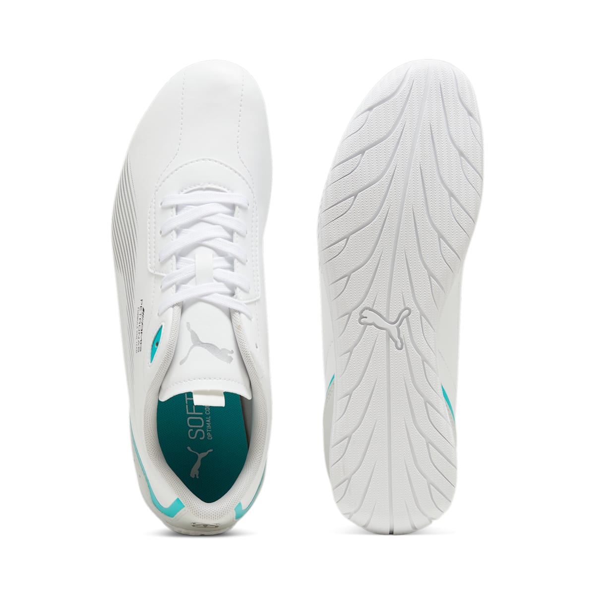 PUMA x Mercedes-AMG Petronas F1 Neo Cat 2.0 'White Sheen Green' 308085-02