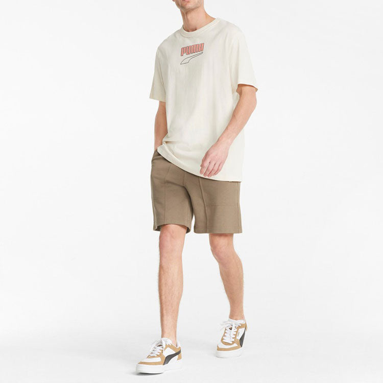 PUMA Small Logo Shorts 'Brown' 535372-63