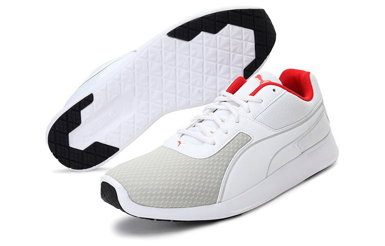 PUMA Kor Idp Low Top White/Grey/Red 367771-04