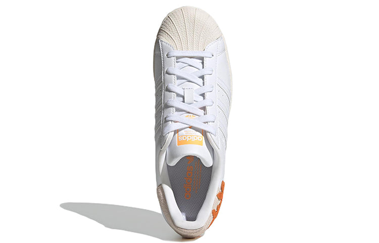 (WMNS) adidas Superstar 'Floral Patches - White Flash Orange' GZ0865