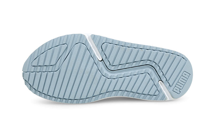 (GS) PUMA Pacer Future Knit Slip On 'Light Blue White' 381416-03
