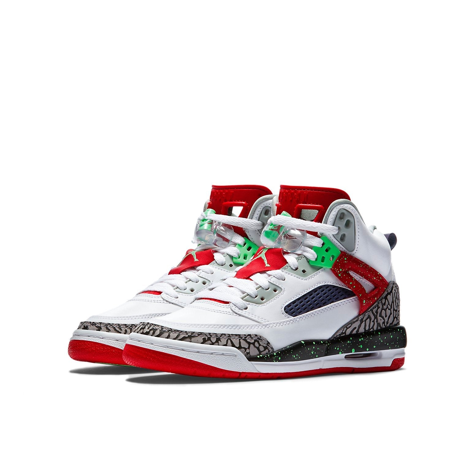 (GS) Air Jordan Spizike 'White Red' 317321-132