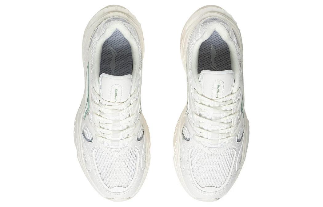 (WMNS) Li-Ning Star Wind Sneakers 'White Grey' AGCT150-3