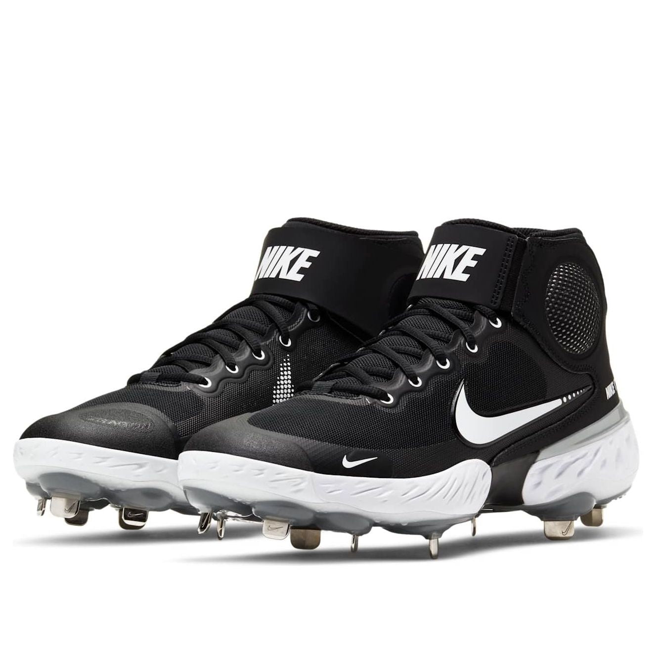 Nike Alpha Huarache Elite 3 Mid 'Black Light Smoke Grey' CK0745-001