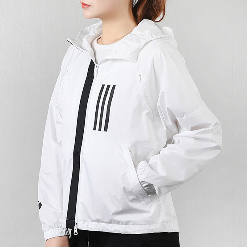 (WMNS) adidas W.N.D. Water-repellent Jacket White FH6665