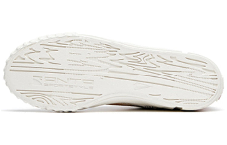 (WMNS) ANTA x Harvard Life Series Sneakers Canvas High 'White Multi-Color' 122028652-8