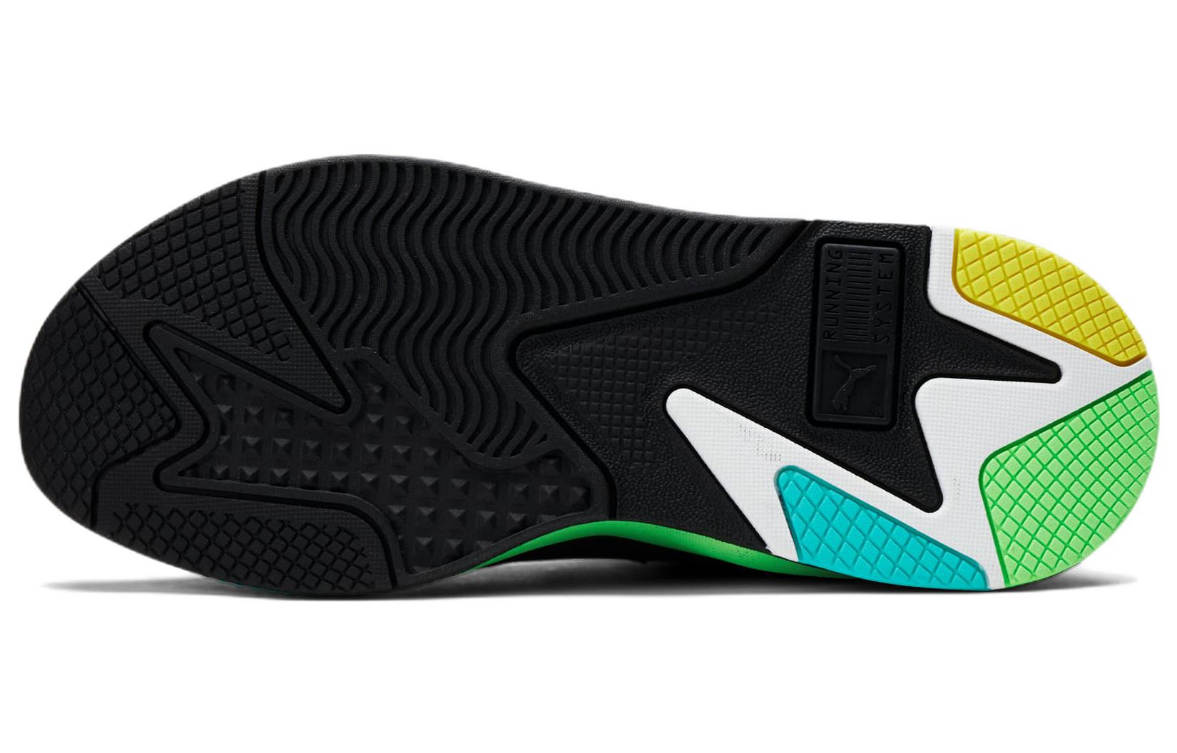 PUMA RS-X Highlighter 'Castlerock Fluorescent Yellow' 384710-02