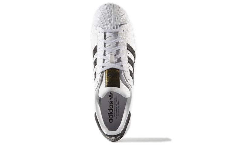 adidas originals Superstar Lightweight Cozy Skate Shoes White Black Unisex 'Black White' S75157