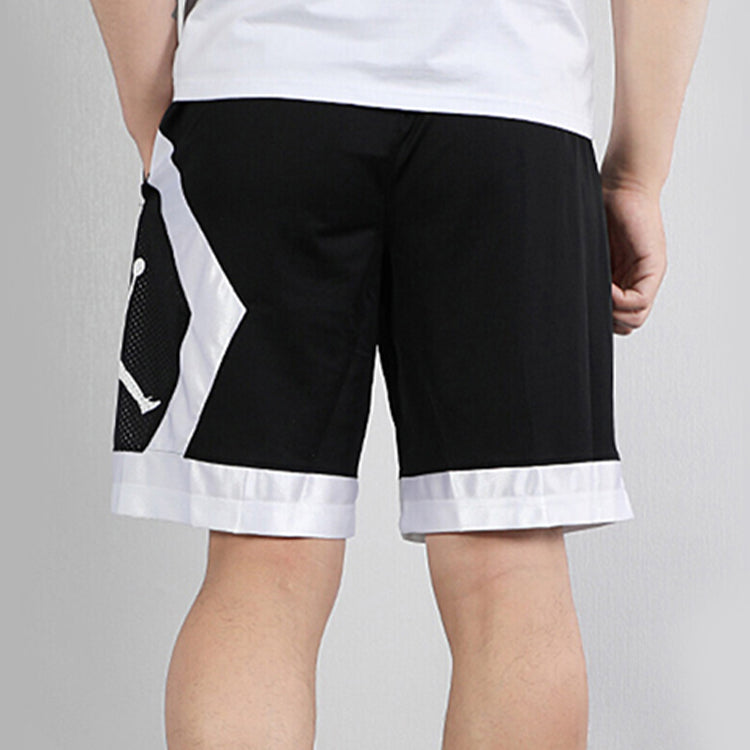 Air Jordan basketball training sports breathable shorts Black AV3207-010