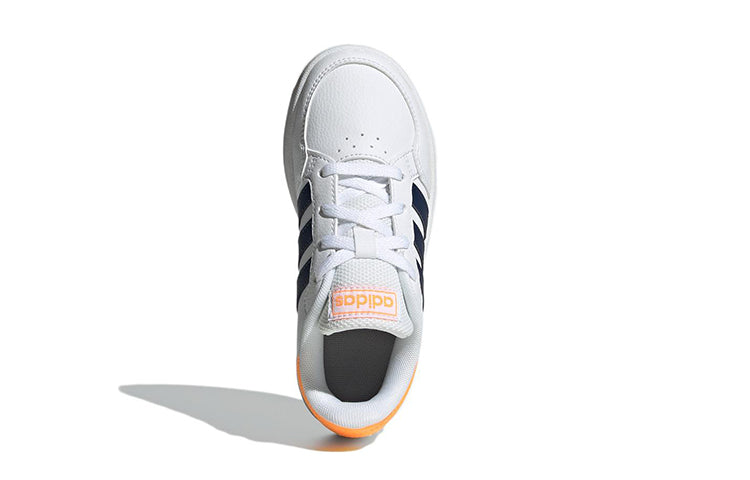(GS) adidas Breaknet 'White Yellow Navy' GW2889
