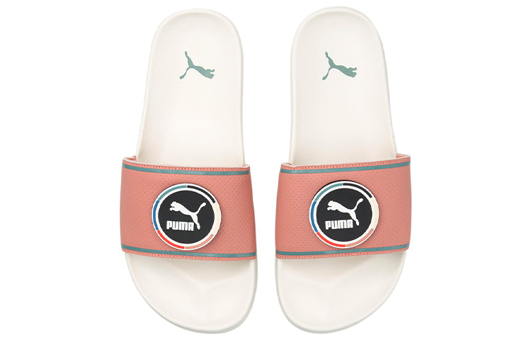 PUMA Unisex Leadcat 2.0 Go For Sandals White/Pink 384255-02