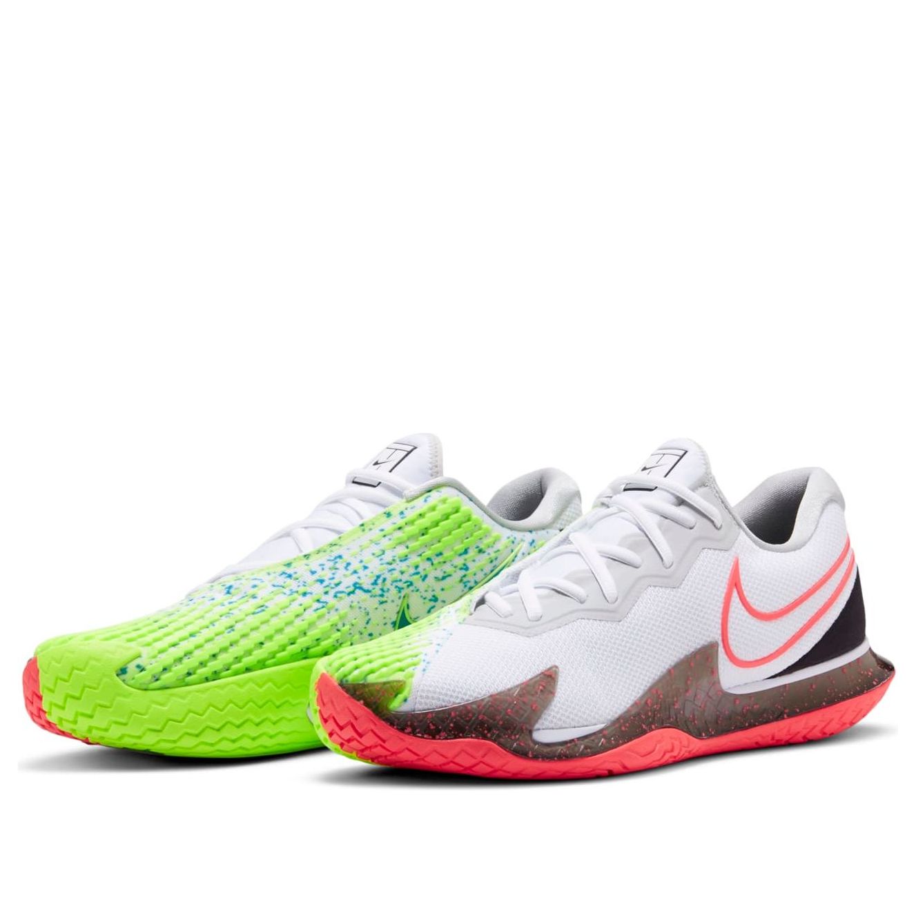 Nike Court Air Zoom Vapor Cage 4 'Hot Lime Solar Red' CD0424-104