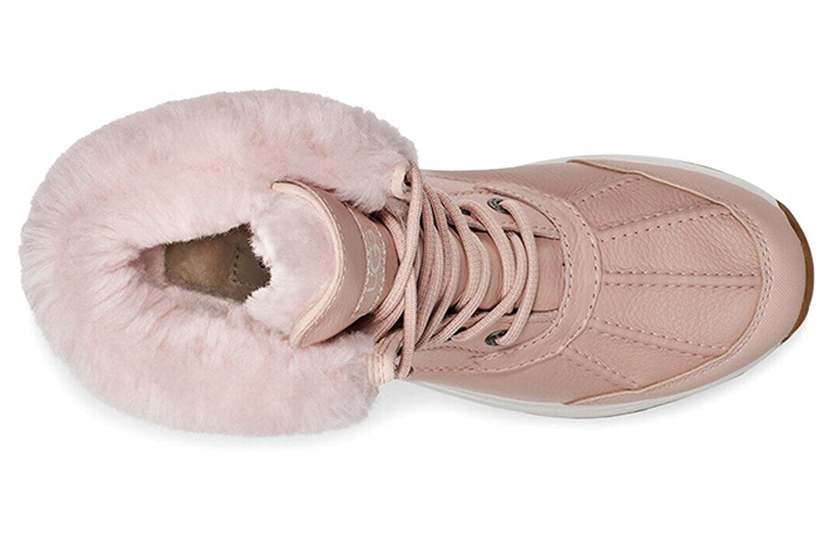(WMNS) UGG Adirondack III Snow Leopard Pink Red 1112311-QRT