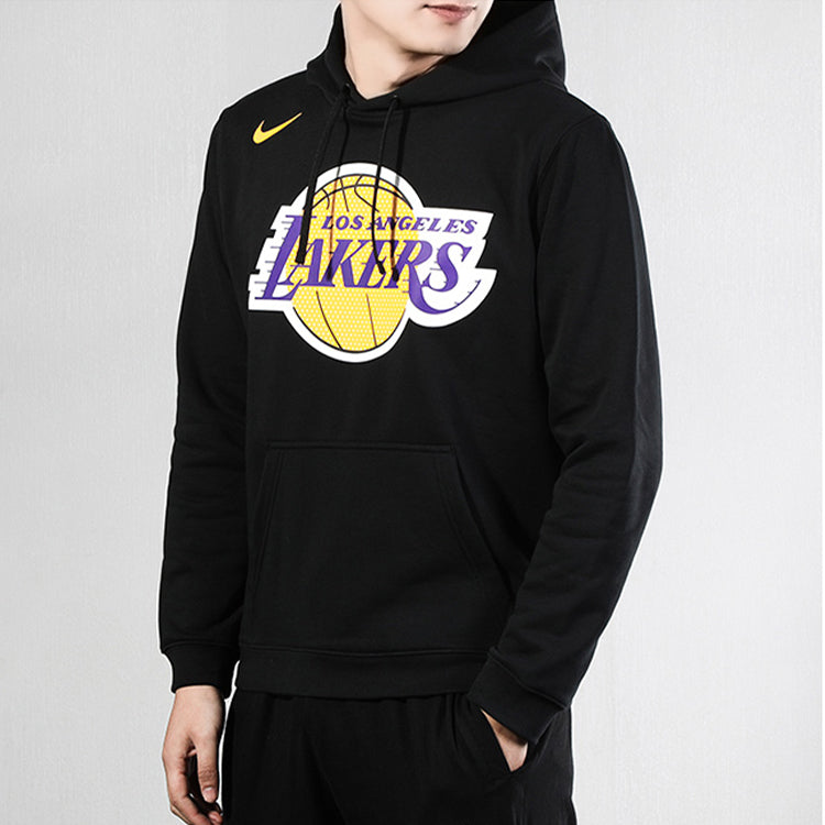 Nike NBA Los Angeles Lakers Drawstring Fleece Lined Black AV3542-010